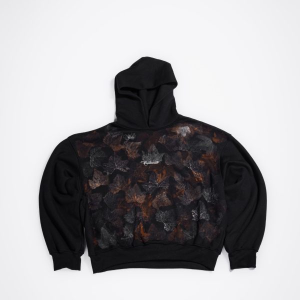 Moletom Oversized Boxy  Preto Feito À Mão