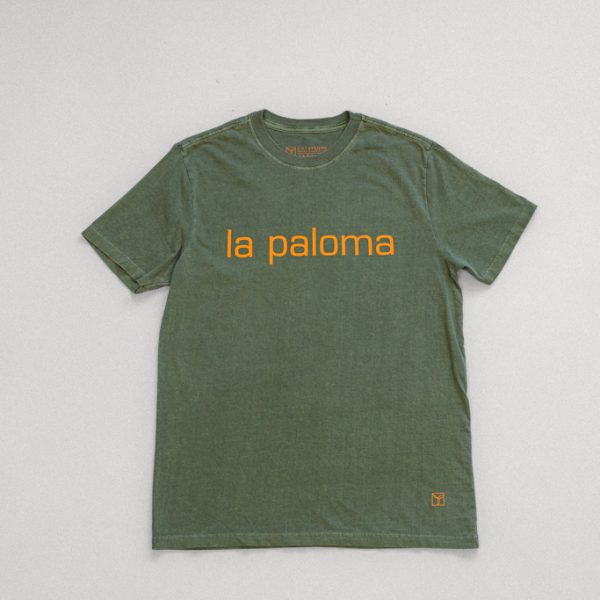Camiseta Tradicional La Paloma Verde Stone