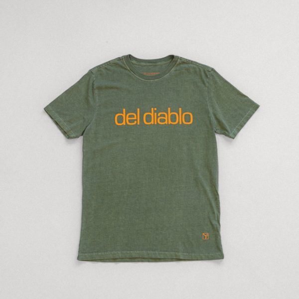 Camiseta Tradicional Del Diablo Verde Stone
