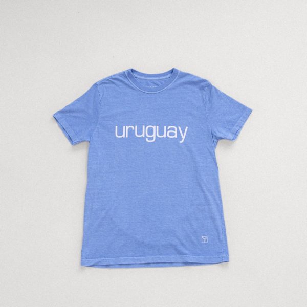Camiseta Tradicional Uruguay Azul Lagoa